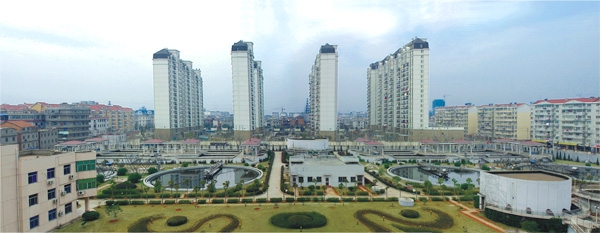 江西最大污水處理廠——南昌朝陽(yáng)污水處理廠二期工程（省、市優(yōu)良工程，獲滕王閣杯）